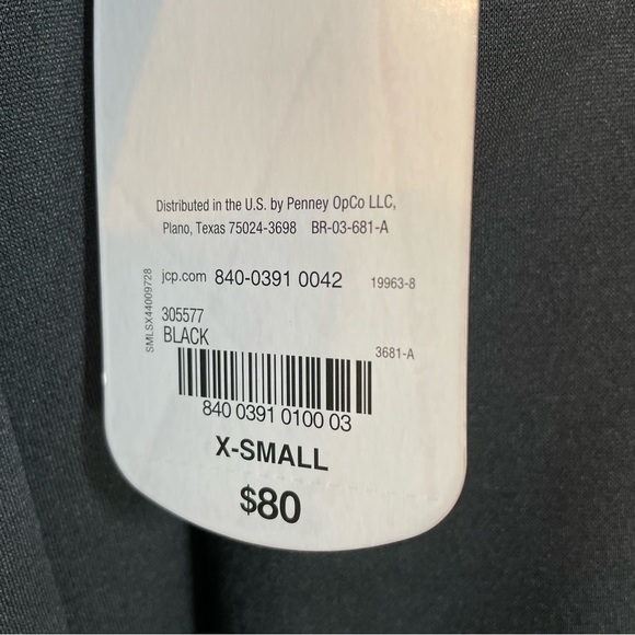 Xersion Womens Black Quilted Full Zip Lightweight Jacket Pockets Size XS - Picture 7 of 11